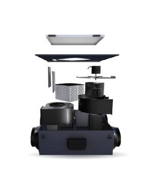 Energy Recovery Ventilator System Series ERV-100 HF